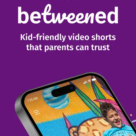A preview image of the mobile application Betweened - Kid-friendly video shorts